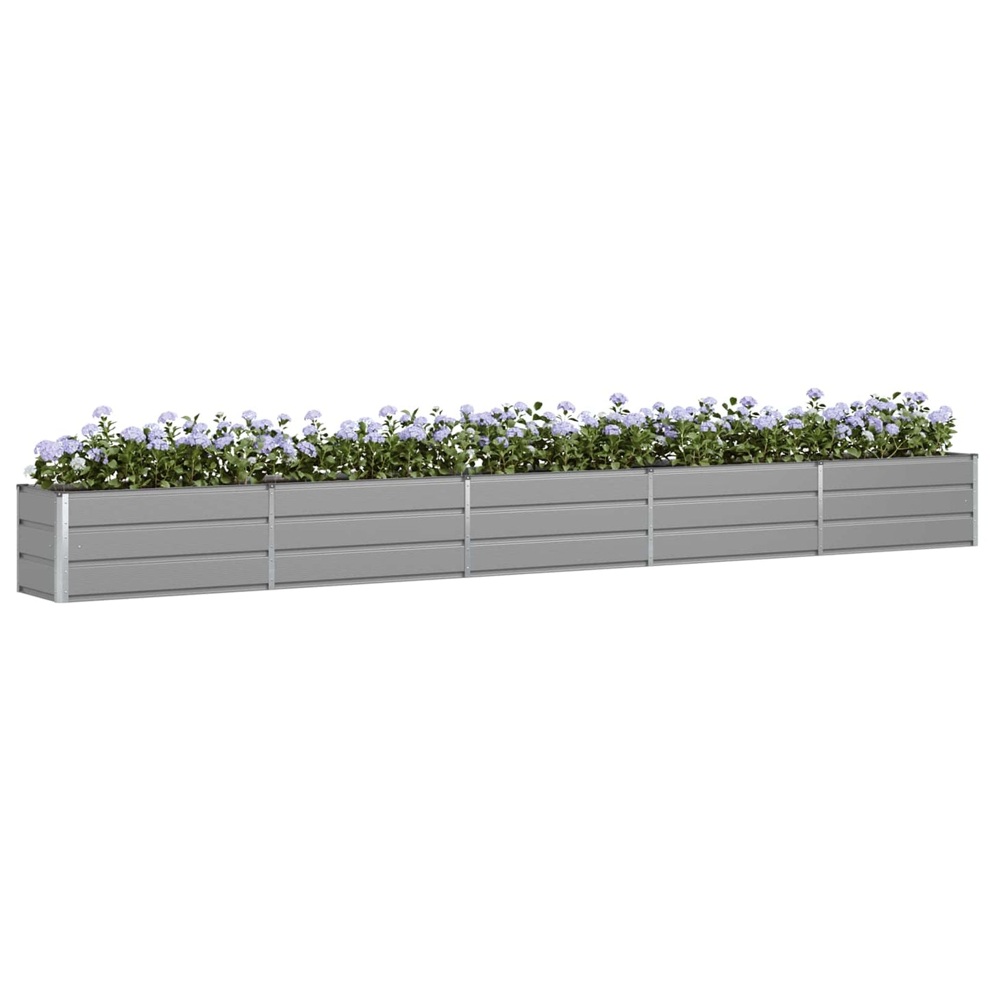 Fioriera Grigio chiaro 480 x 50 x 45 cm Acciaio zincato