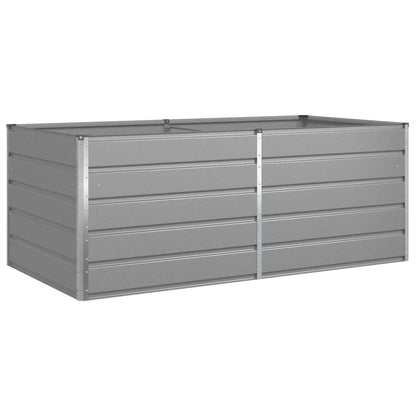 Fioriera Grigio chiaro 195 x 100 x 75 cm Acciaio zincato