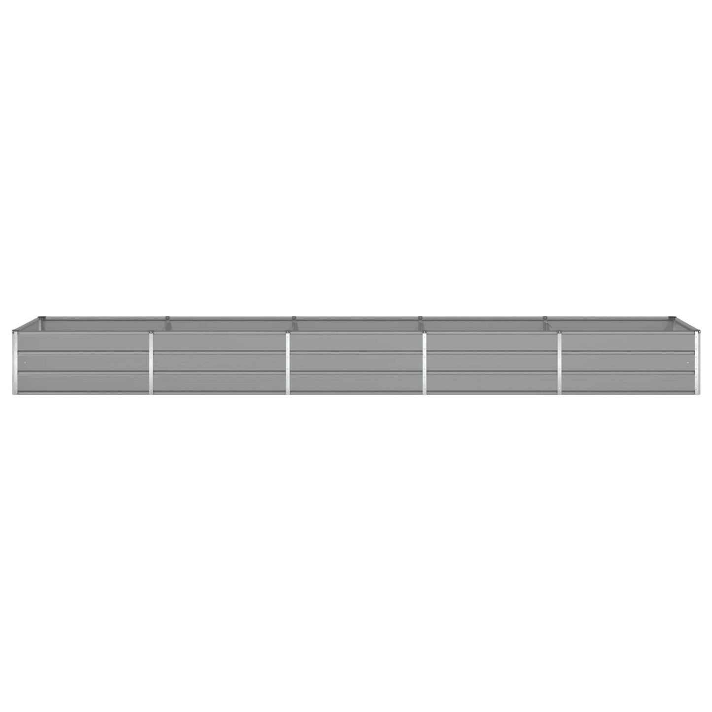 Fioriera Grigio chiaro 480 x 100 x 45 cm Acciaio zincato