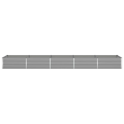Fioriera Grigio chiaro 480 x 100 x 45 cm Acciaio zincato