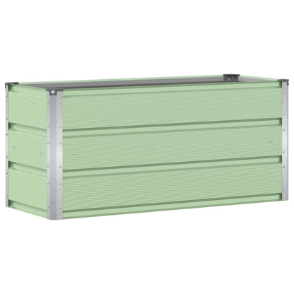 Fioriera Verde 100 x 40 x 45 cm Acciaio