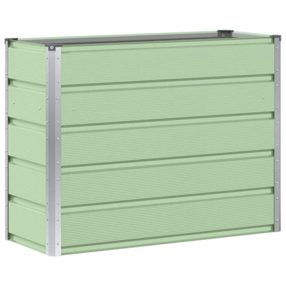 Fioriera Verde 100 x 40 x 75 cm Acciaio
