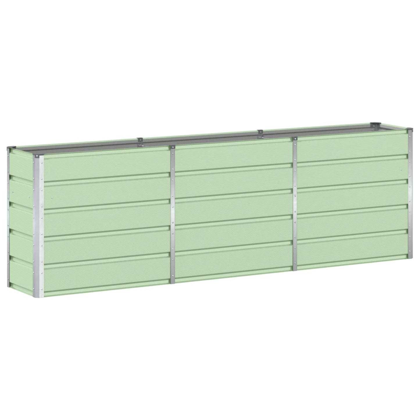 Fioriera Verde 160 x 40 x 75 cm Acciaio