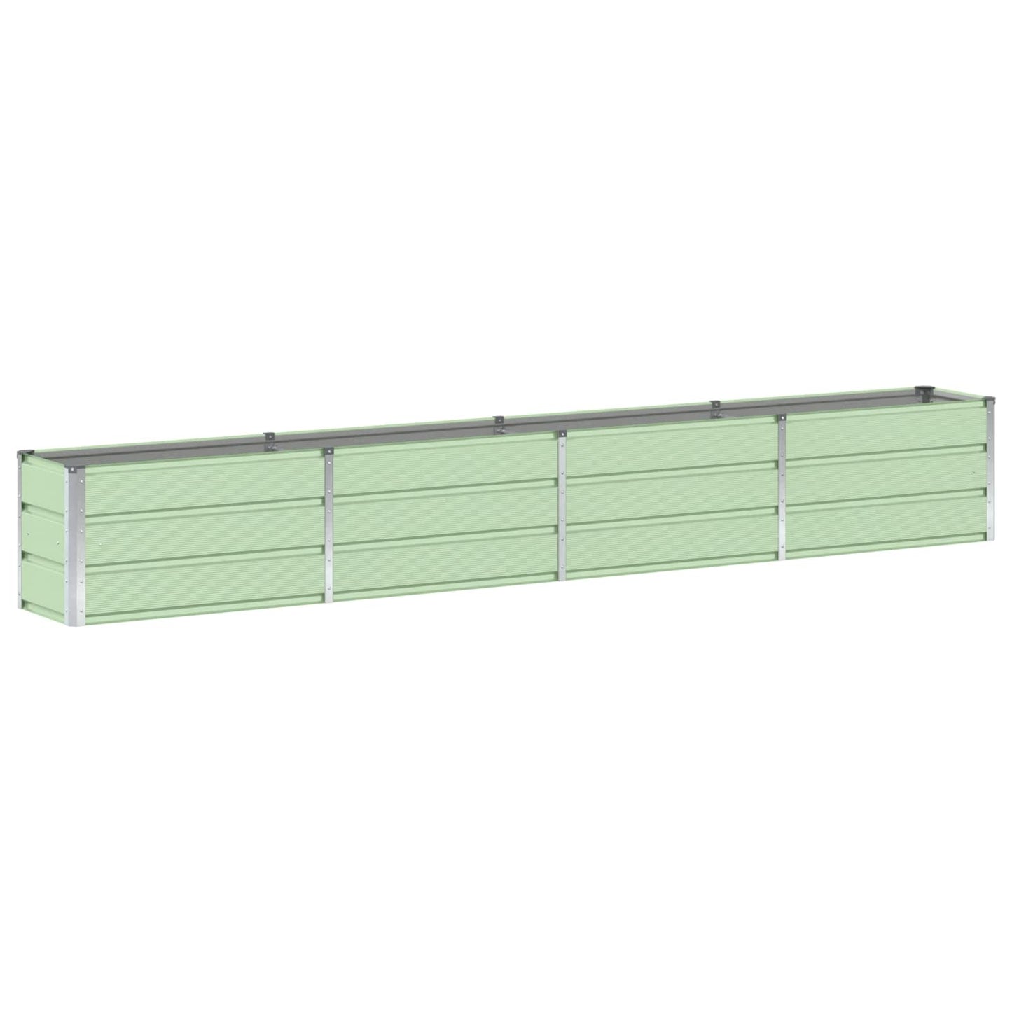 Fioriera Verde 320 x 40 x 45 cm Acciaio