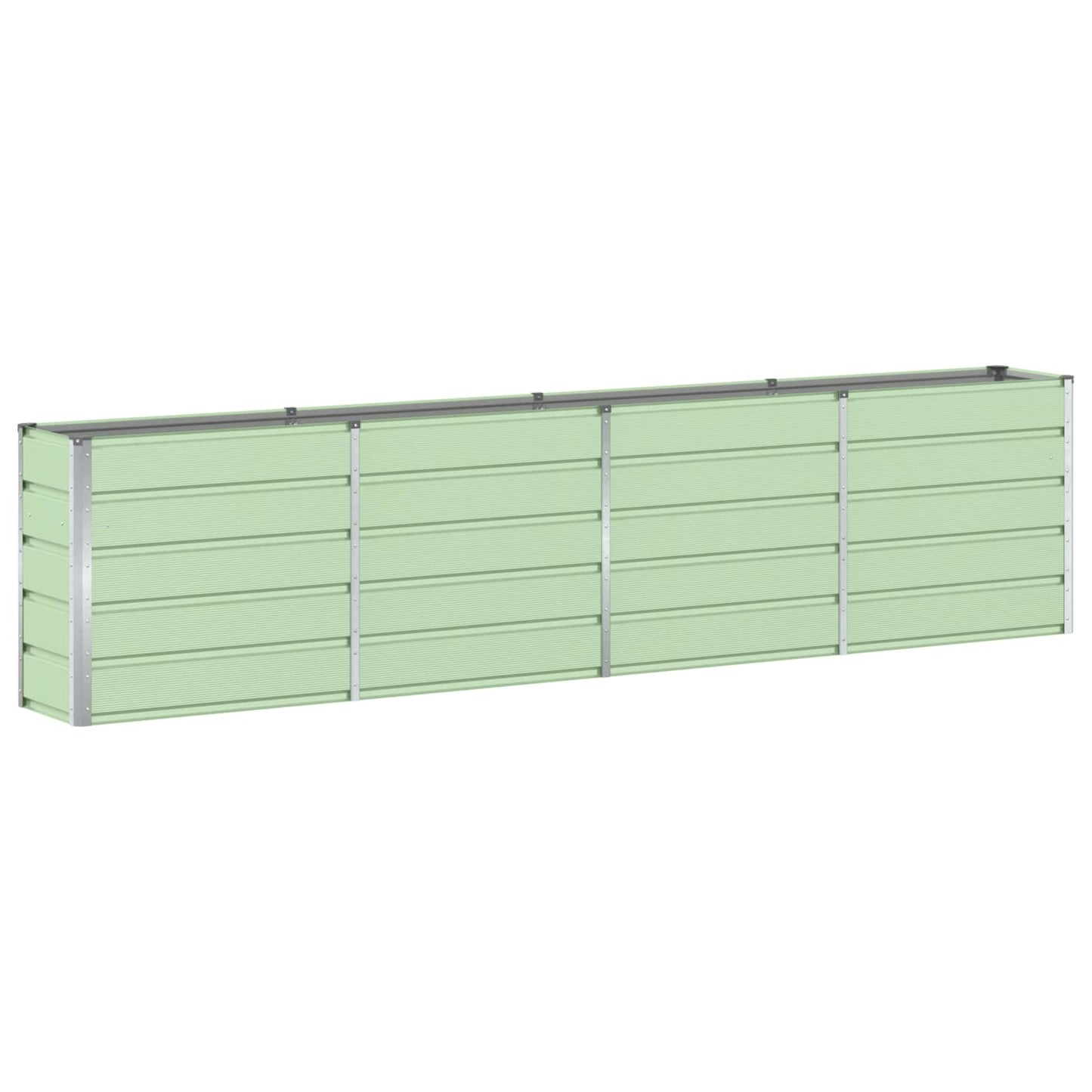 Fioriera Verde 160 x 40 x 75 cm Acciaio
