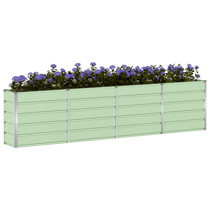Fioriera Verde 160 x 40 x 75 cm Acciaio