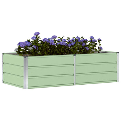 Fioriera Verde 160 x 80 x 45 cm Acciaio