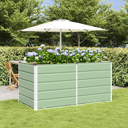 Fioriera Verde 160 x 80 x 75 cm Acciaio