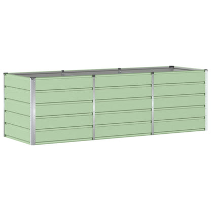 Fioriera Verde 240 x 80 x 75 cm Acciaio