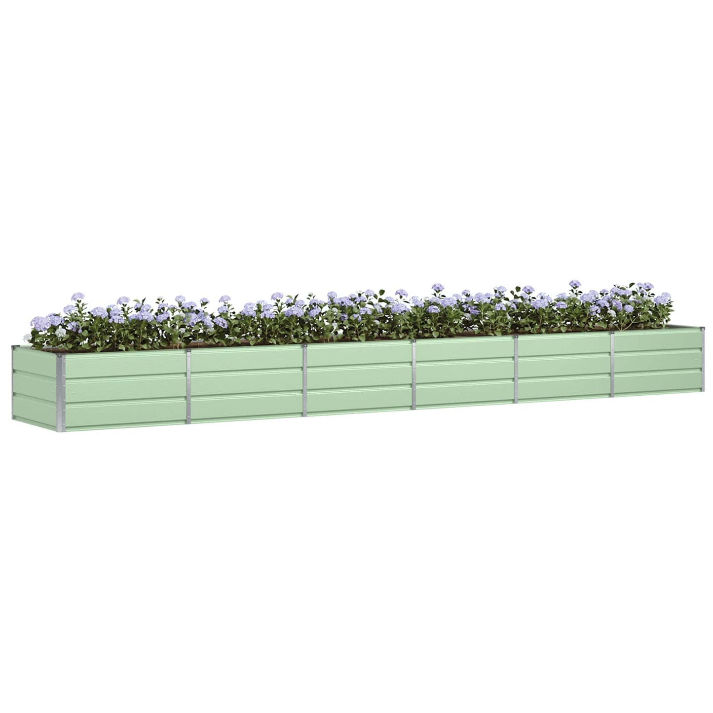 Fioriera Verde 480 x 80 x 45 cm Acciaio