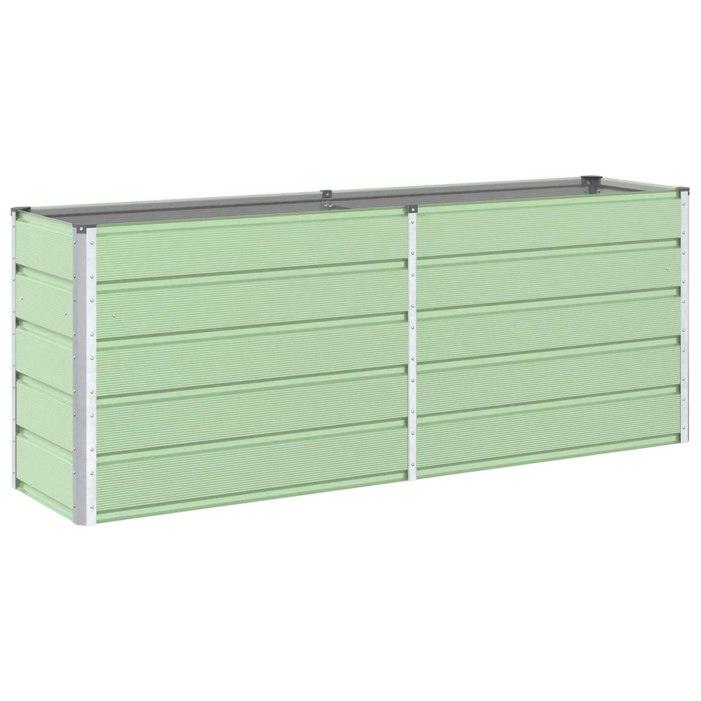 Fioriera Verde Pastello 480 x 50 x 45 cm Acciaio zincato