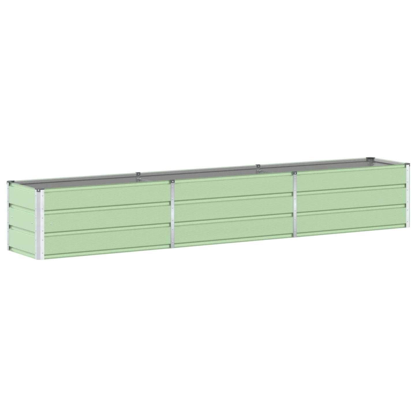 Fioriera Verde Pastello 480 x 50 x 45 cm Acciaio zincato