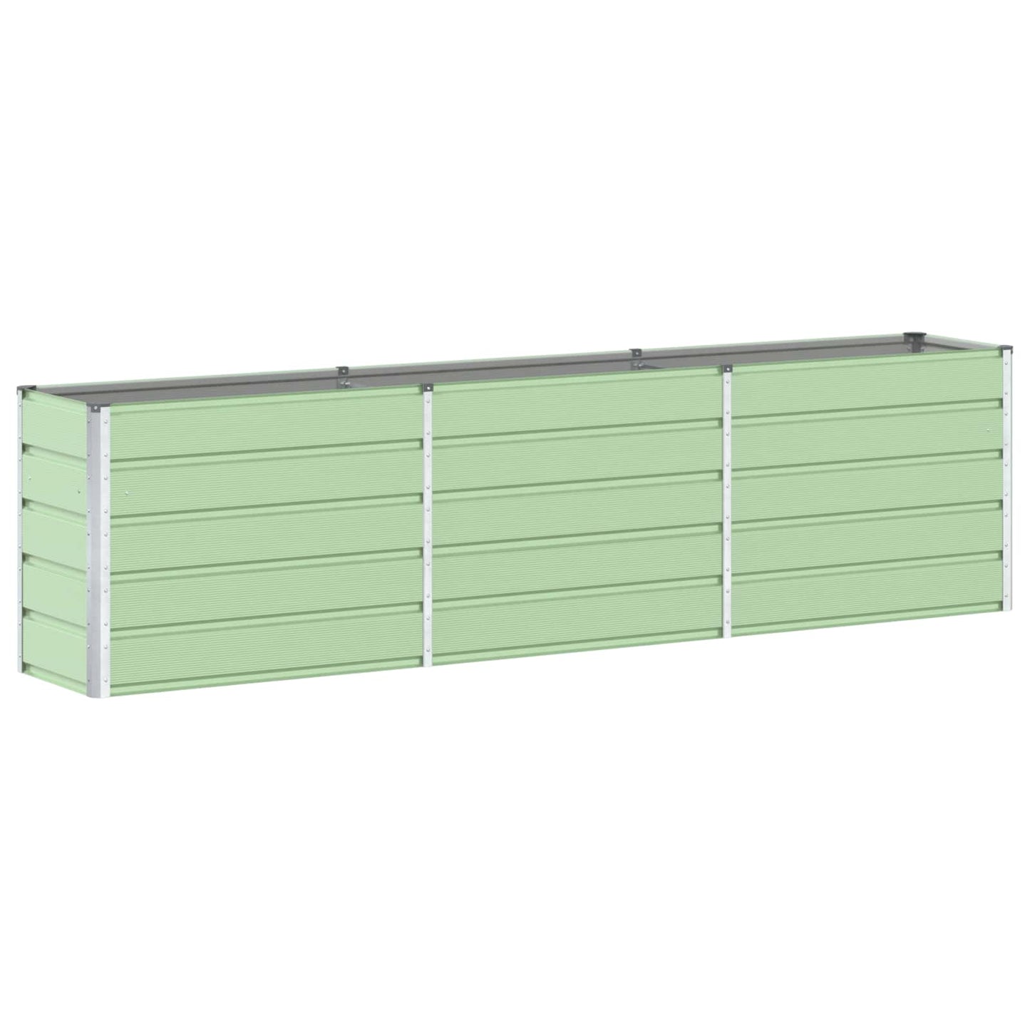Fioriera Verde Pastello 480 x 50 x 45 cm Acciaio zincato