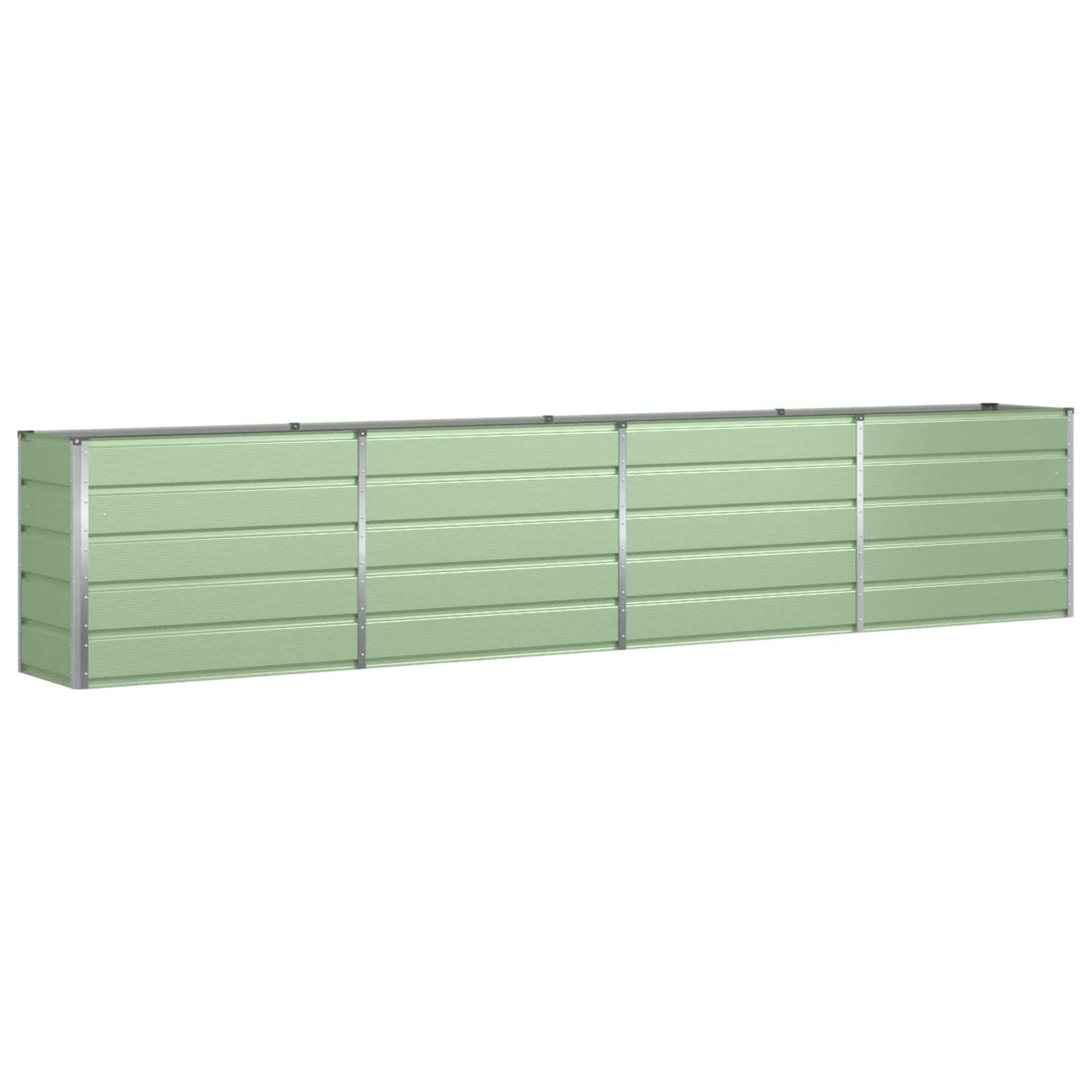 Fioriera Verde Pastello 480 x 50 x 45 cm Acciaio zincato
