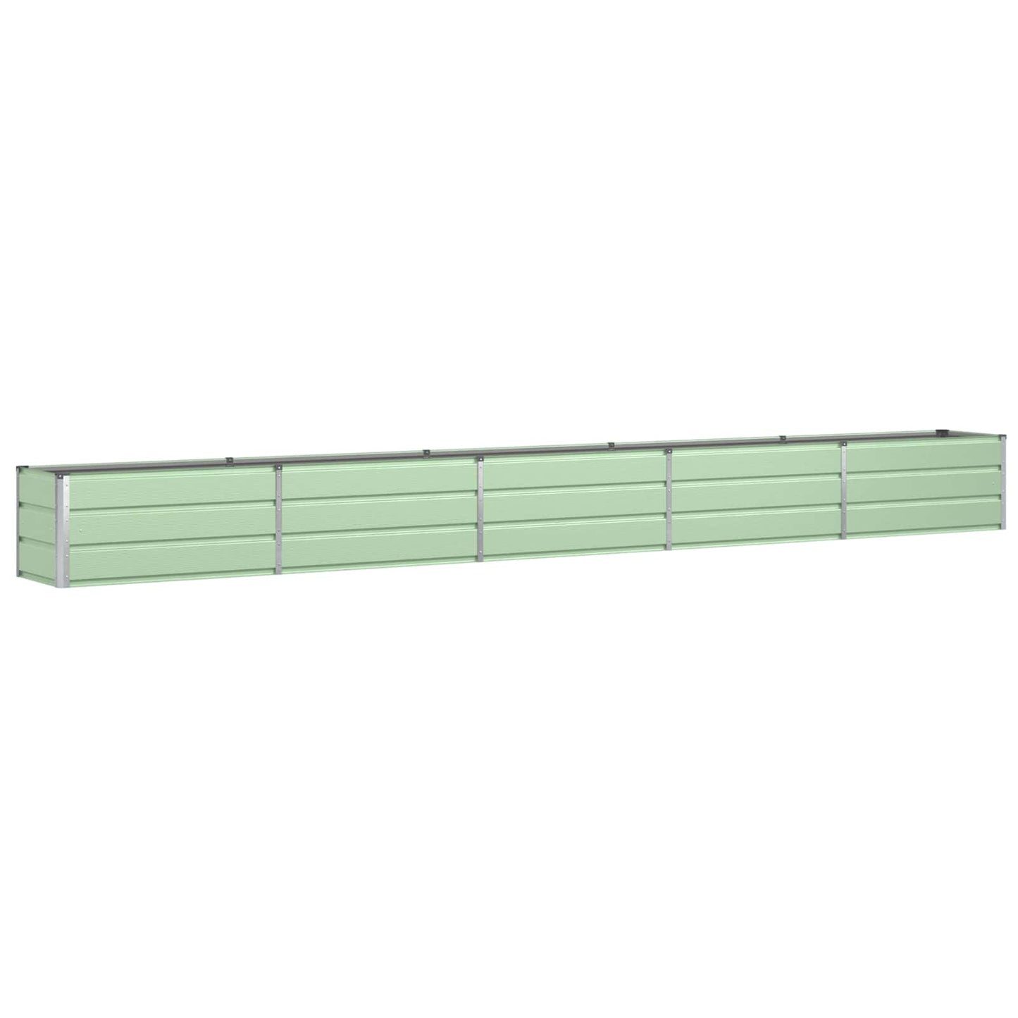 Fioriera Verde Pastello 480 x 50 x 45 cm Acciaio zincato