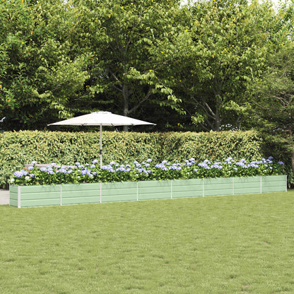 Fioriera Verde Pastello 480 x 50 x 45 cm Acciaio zincato