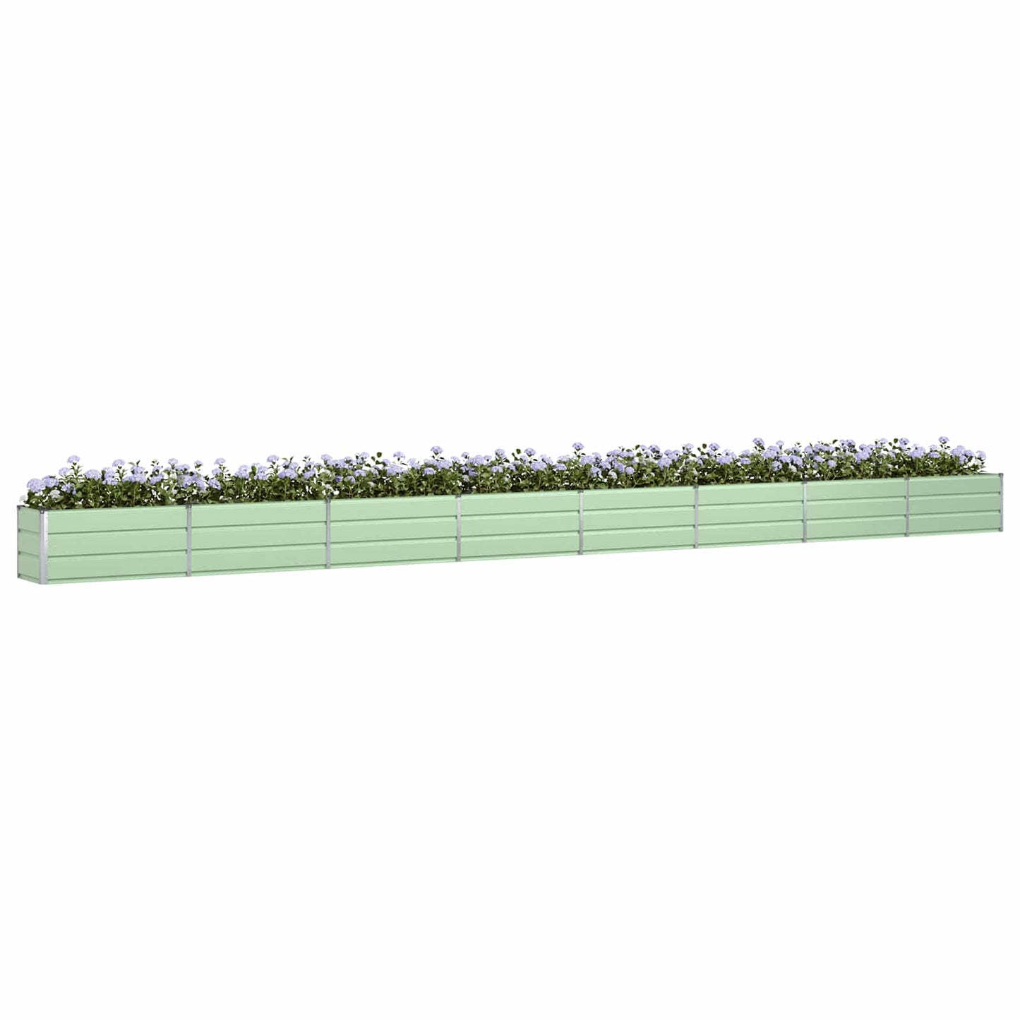 Fioriera Verde Pastello 480 x 50 x 45 cm Acciaio zincato