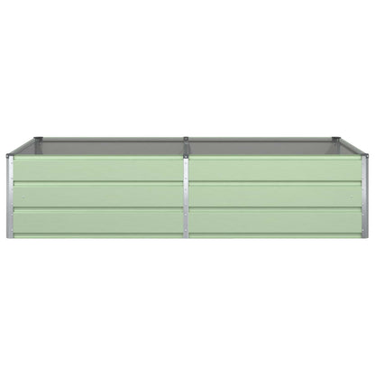 Fioriera Verde Pastello 195 x 100 x 45 cm Acciaio zincato