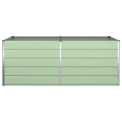 Fioriera Verde Pastello 195 x 100 x 75 cm Acciaio zincato