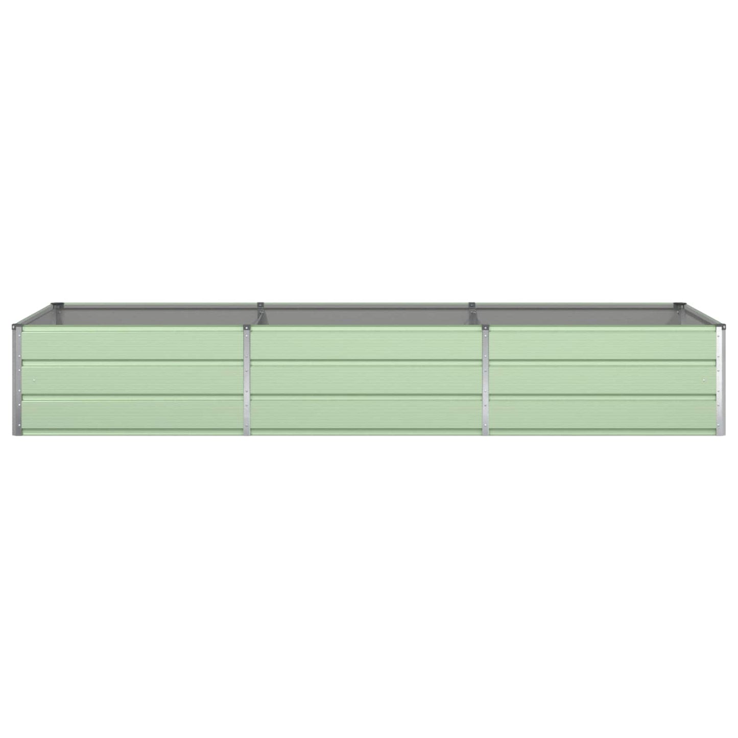 Fioriera Verde Pastello 290 x 100 x 45 cm Acciaio zincato