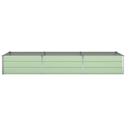 Fioriera Verde Pastello 290 x 100 x 45 cm Acciaio zincato