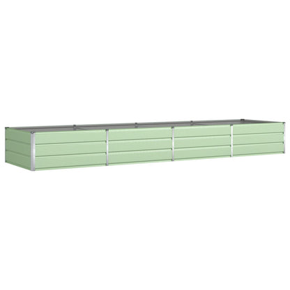 Fioriera Verde Pastello 385 x 100 x 45 cm Acciaio zincato