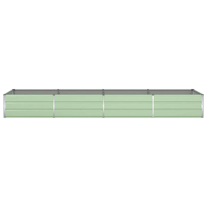 Fioriera Verde Pastello 385 x 100 x 45 cm Acciaio zincato