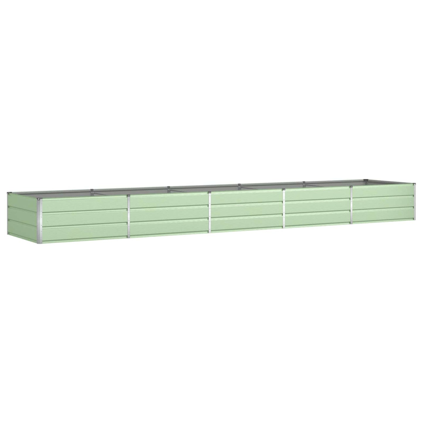 Fioriera Verde Pastello 480 x 100 x 45 cm Acciaio zincato