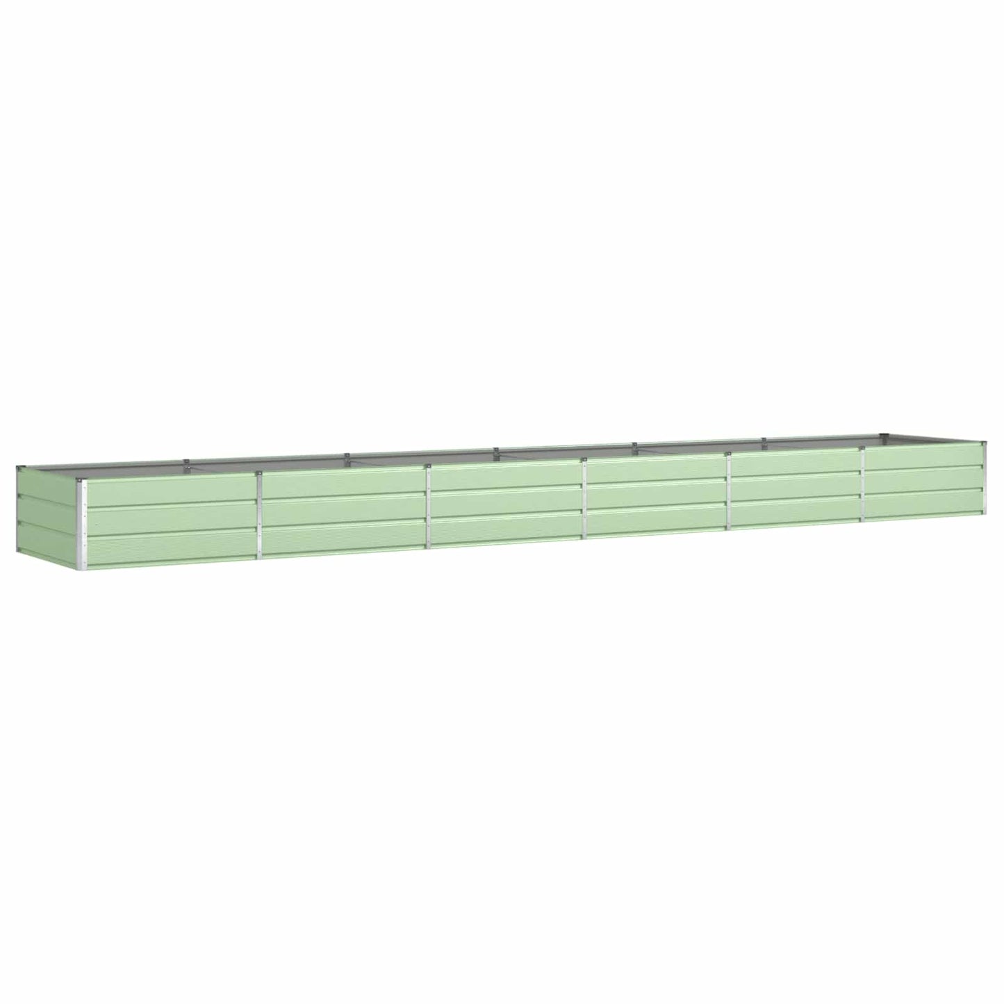 Fioriera Verde Pastello 580 x 100 x 45 cm Acciaio zincato