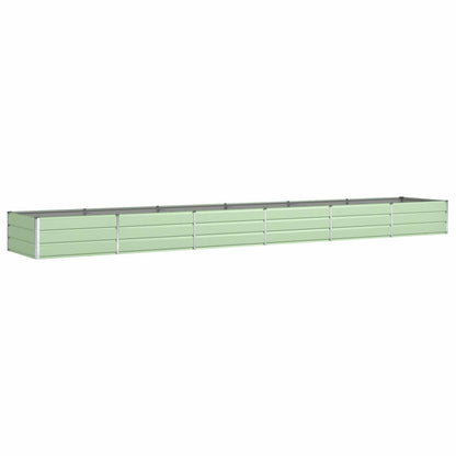 Fioriera Verde Pastello 580 x 100 x 45 cm Acciaio zincato
