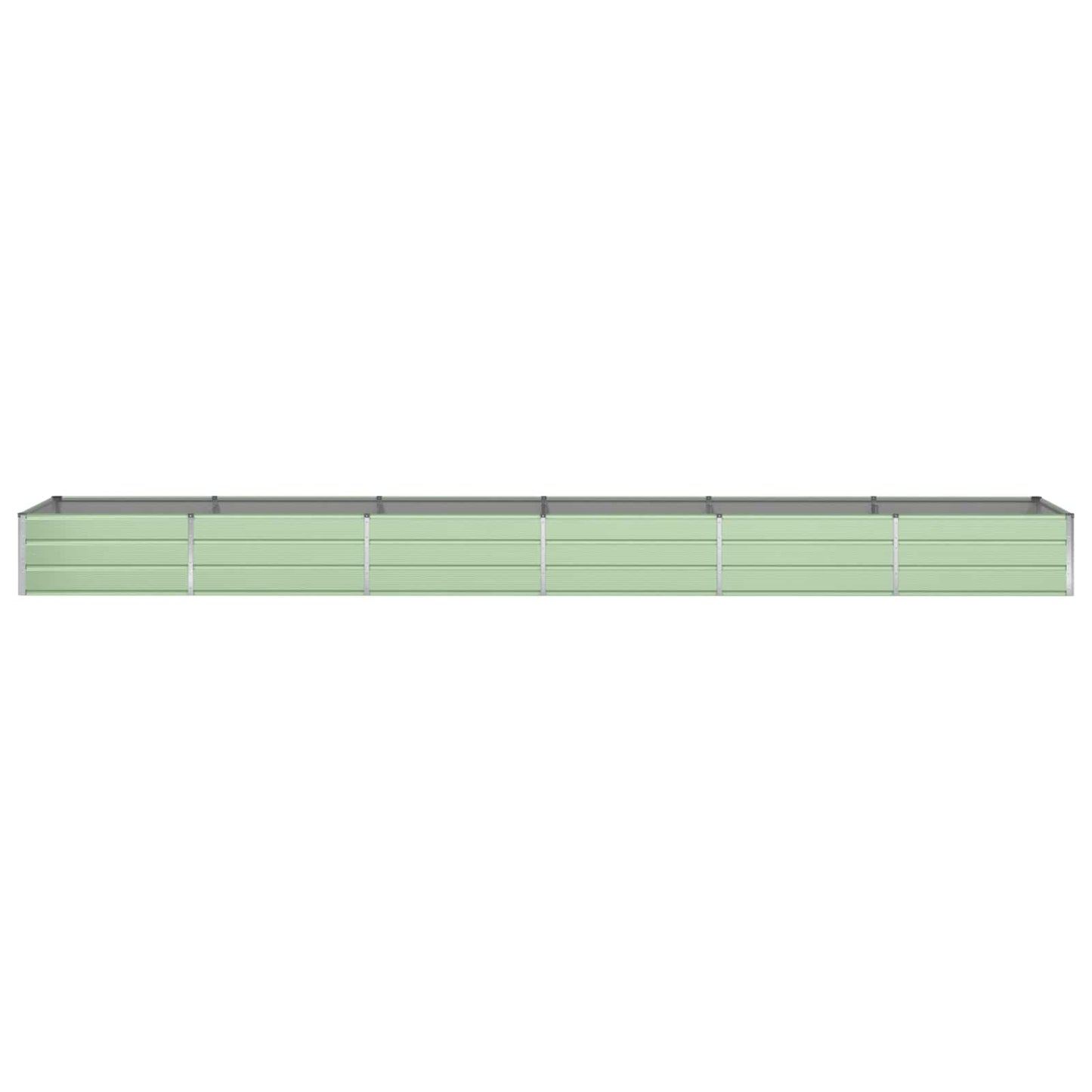 Fioriera Verde Pastello 580 x 100 x 45 cm Acciaio zincato