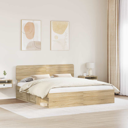 Struttura del letto Sonoma 200 x 200 cm Pino massello