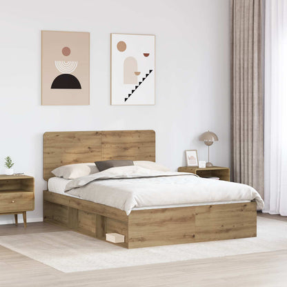 Struttura del letto Rovere artigianale 150 x 200 cm