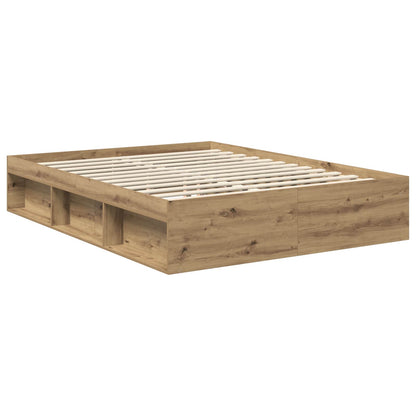 Struttura del letto Rovere artigianale 150 x 200 cm
