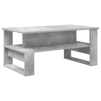 Tavolino da salotto Grigio cemento 90 x 50 x 40 cm
