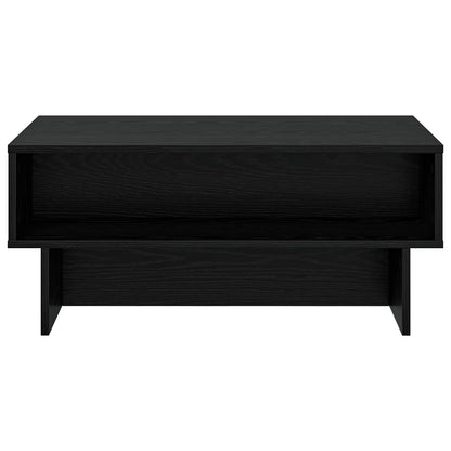 Tavolino da salotto Rovere Nero 80 x 46 x 35 cm