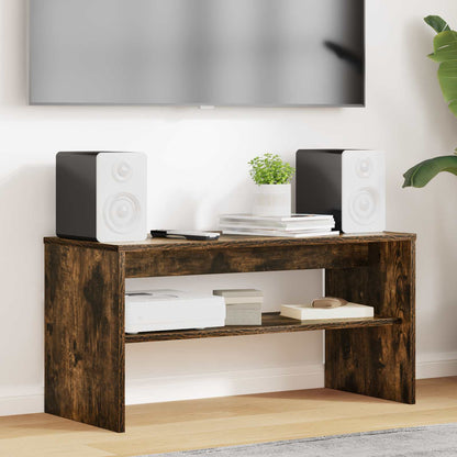 Mobile TV Rovere fumÃ© 80 x 35 x 40 cm Legno multistrato