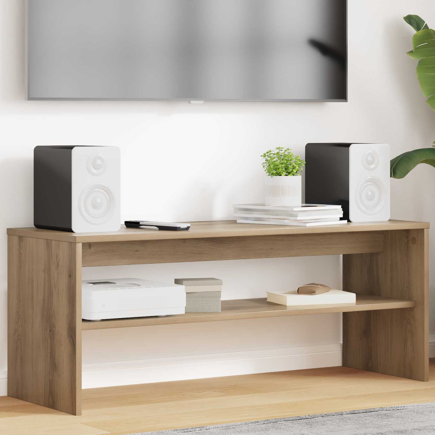 Mobile TV Rovere artigianale 100 x 35 x 40 cm Legno multistrato