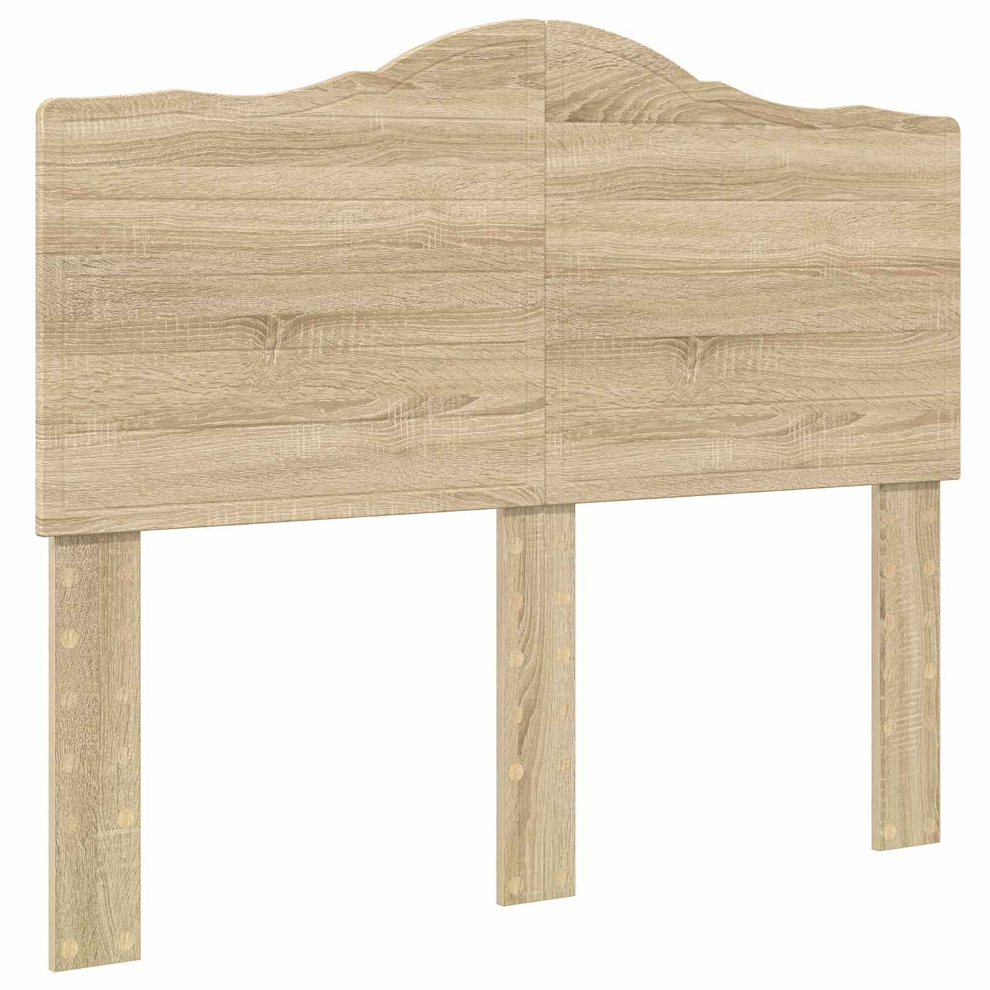 Struttura del letto Rovere Sonoma 135 x 190 cm Pino massello
