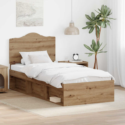 Struttura del letto Rovere artigianale 100 x 200 cm