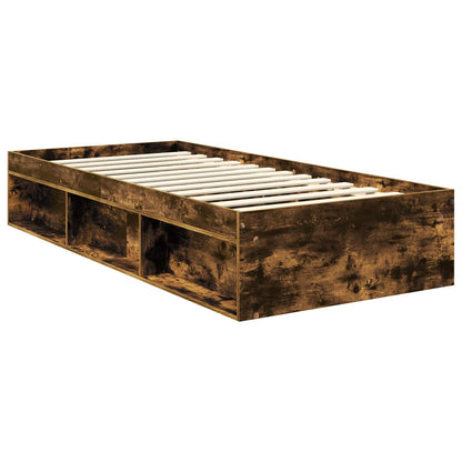 Struttura del letto Rovere fumÃ© 90 x 200 cm Pino massello