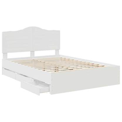Struttura del letto Bianco 160 x 200 cm Legno Ingegnerizzato