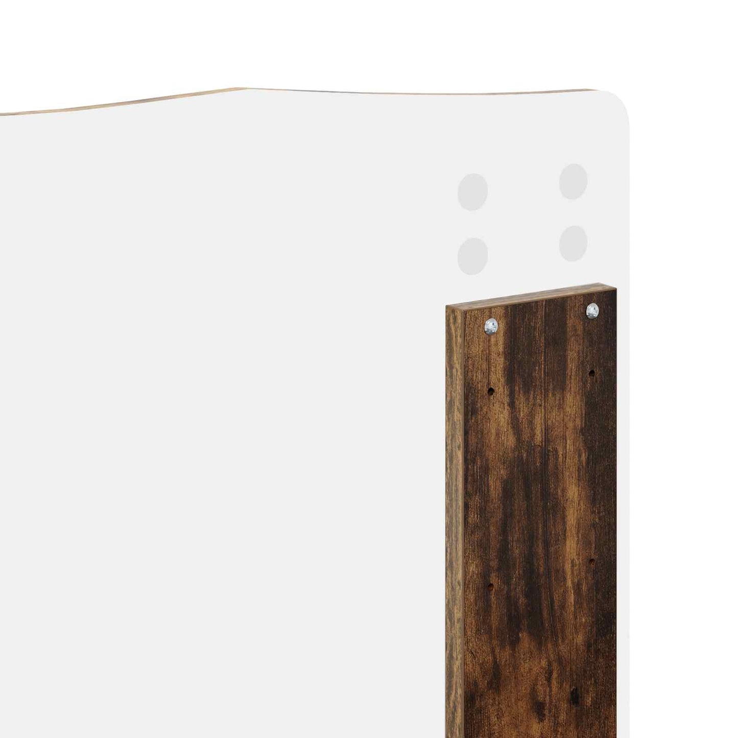 Struttura del letto Rovere fumÃ© 120 x 200 cm Legno multistrato