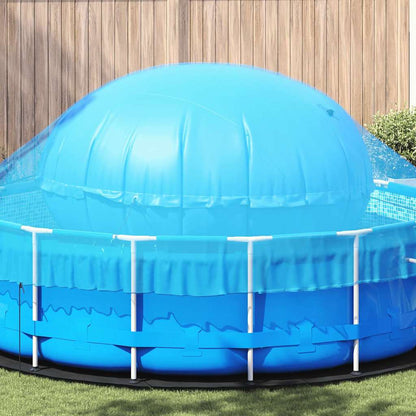 Cuscino invernale per piscina Blu ÃƒËœ 220 x 140 cm PVC