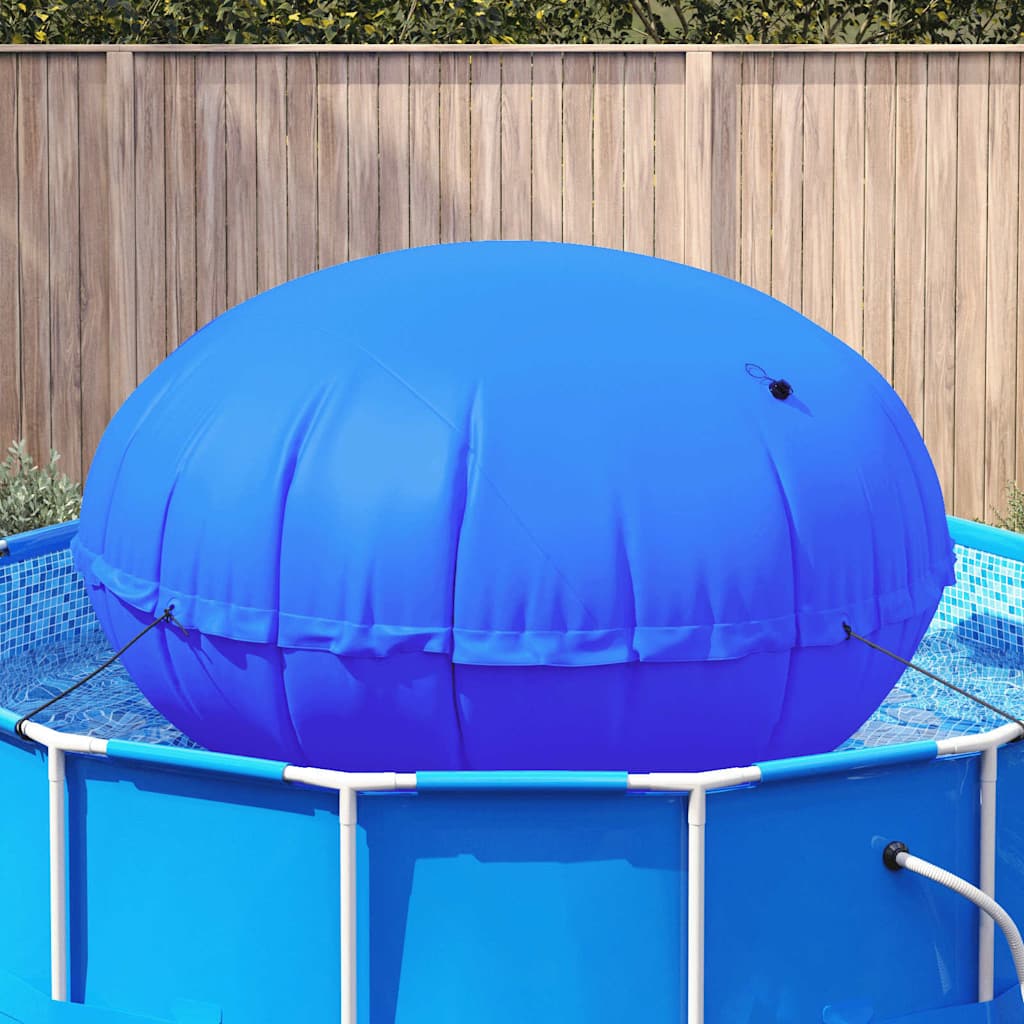 Cuscino invernale per piscina Blu Ã˜ 310 x 180 cm PVC