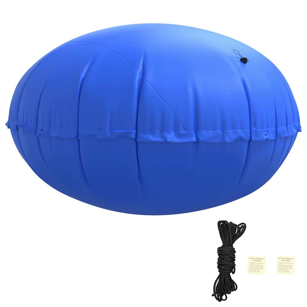 Cuscino invernale per piscina Blu Ã˜ 310 x 180 cm PVC