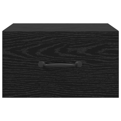 Armadio da Notte Rovere nero 35 x 35 x 20 cm Legno multistrato