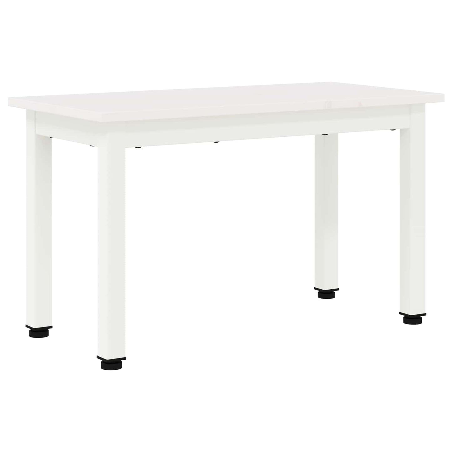 Tavolino da salotto Bianco 60 x 30 x 36 cm Pino massello