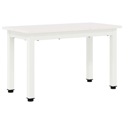 Tavolino da salotto Bianco 60 x 30 x 36 cm Pino massello