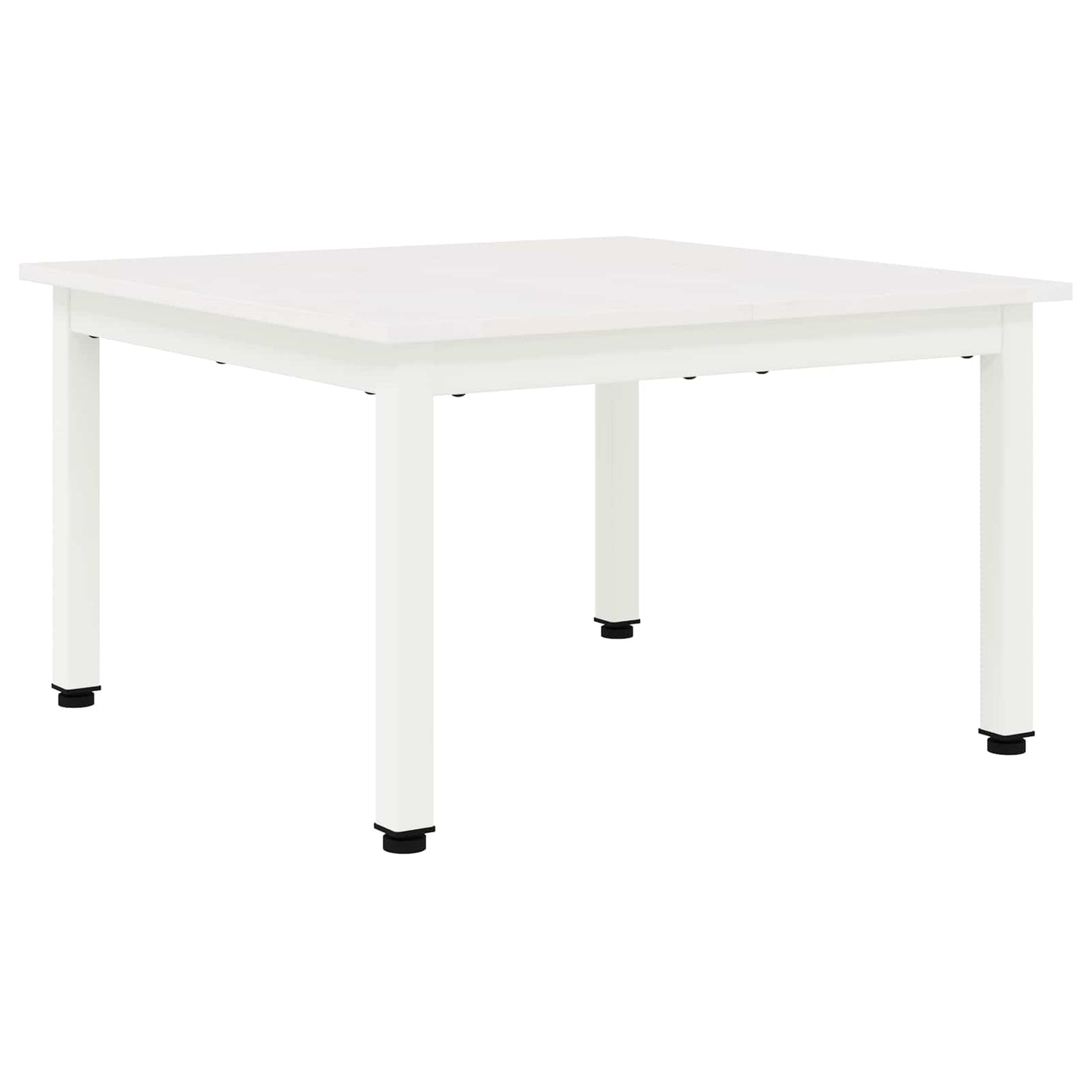Tavolino da salotto Bianco 60 x 60 x 36 cm Pino massello